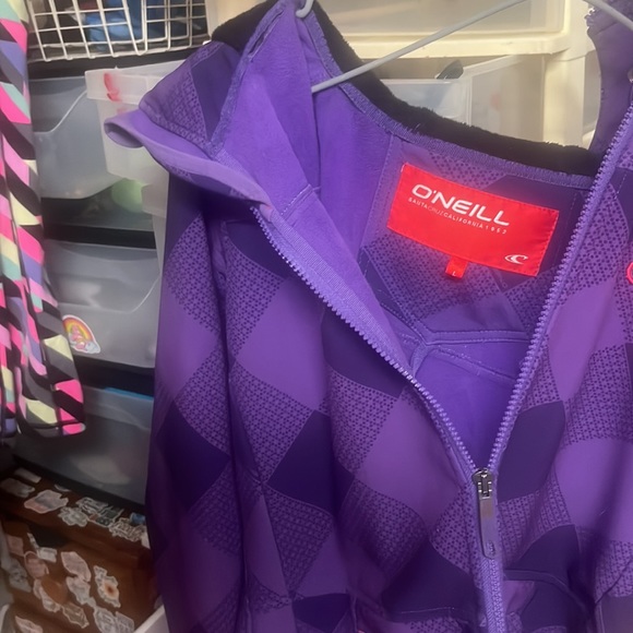 *2* Waterproof Fall / Spring sz M jackets O’Neill & Orb. Bright :) $6.99 ship - Picture 6 of 7